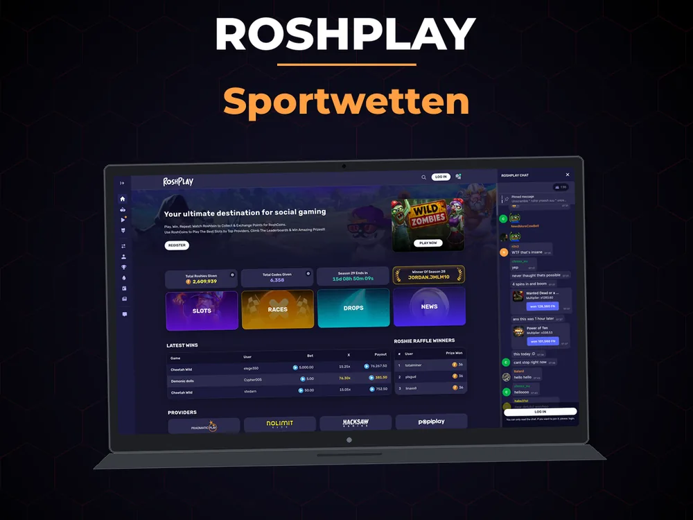 Roshplay - Sportwetten