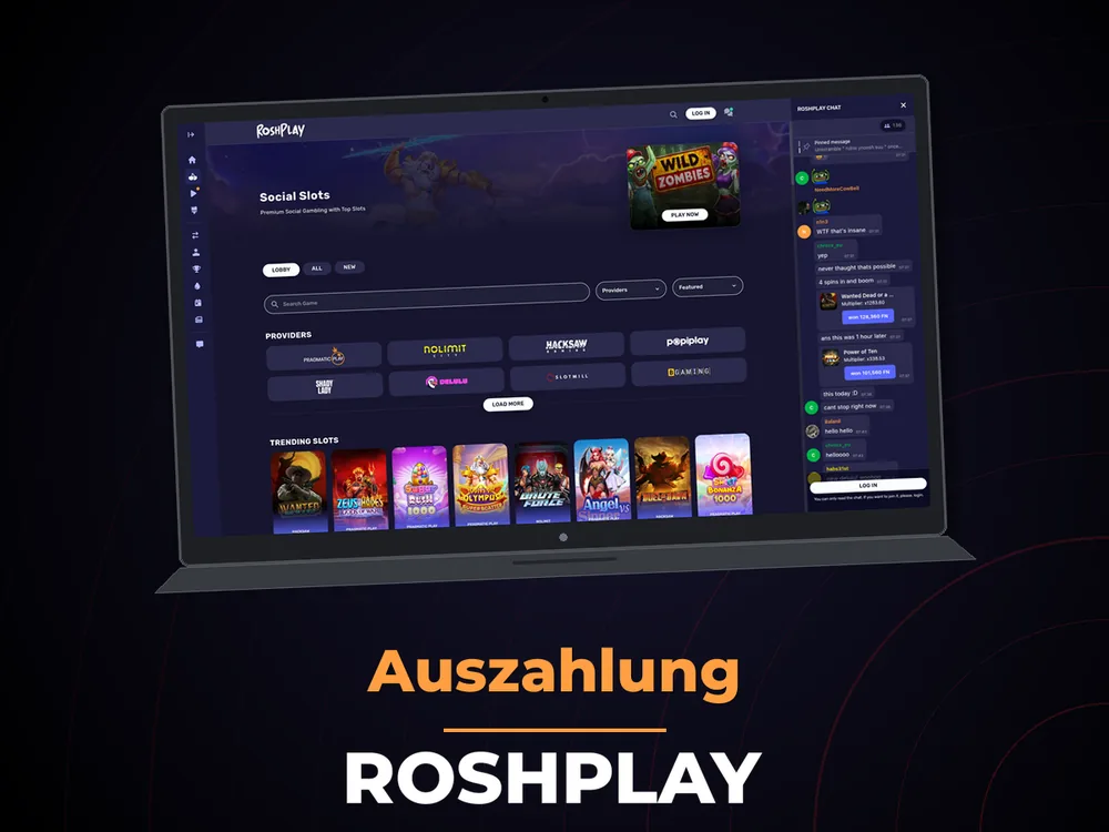 Roshplay - Auszahlung