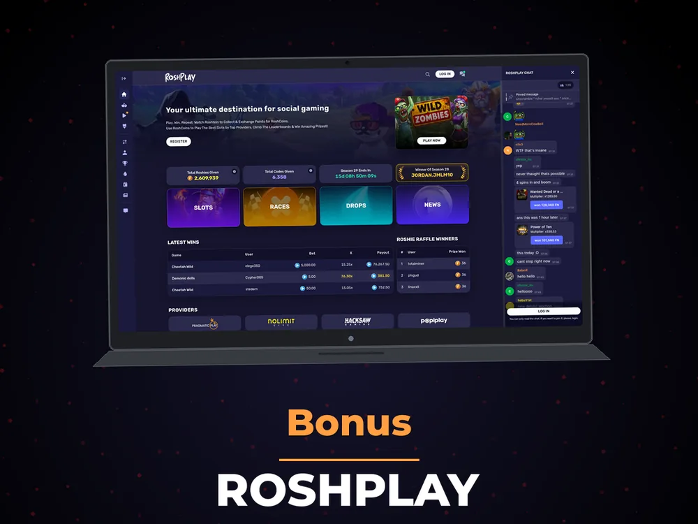 Roshplay - Bonus