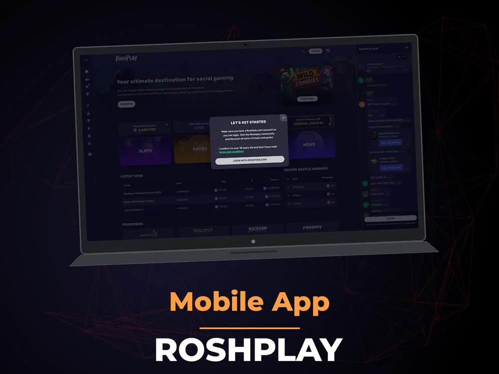 Roshplay - Mobile App
